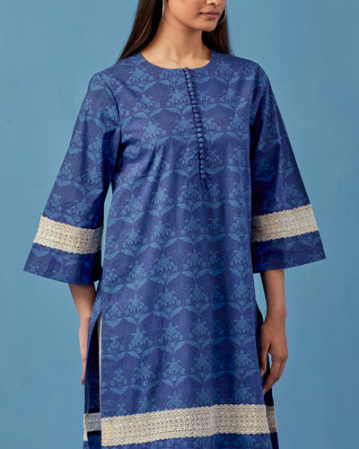 Barkha Kurta Set (Blue)