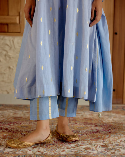 Vasundhara Set (Powder Blue)