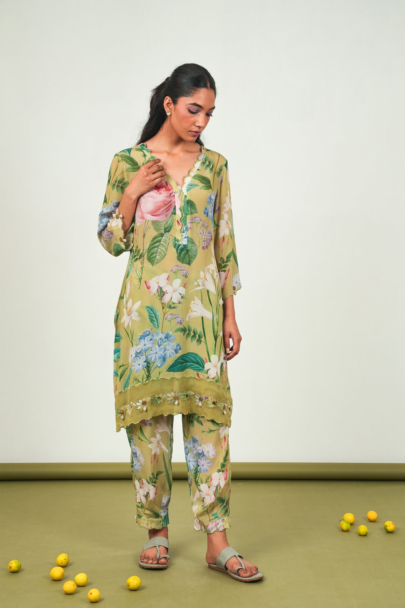 Zinnia Kurta Set