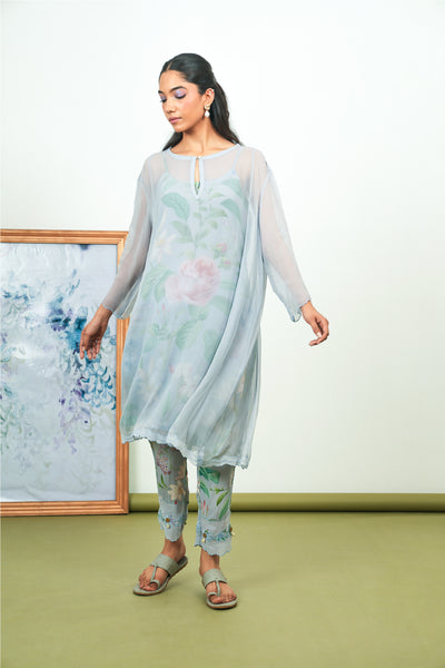 Holly Chiffon Phiran Set