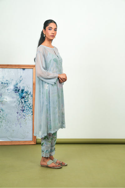 Holly Chiffon Phiran Set
