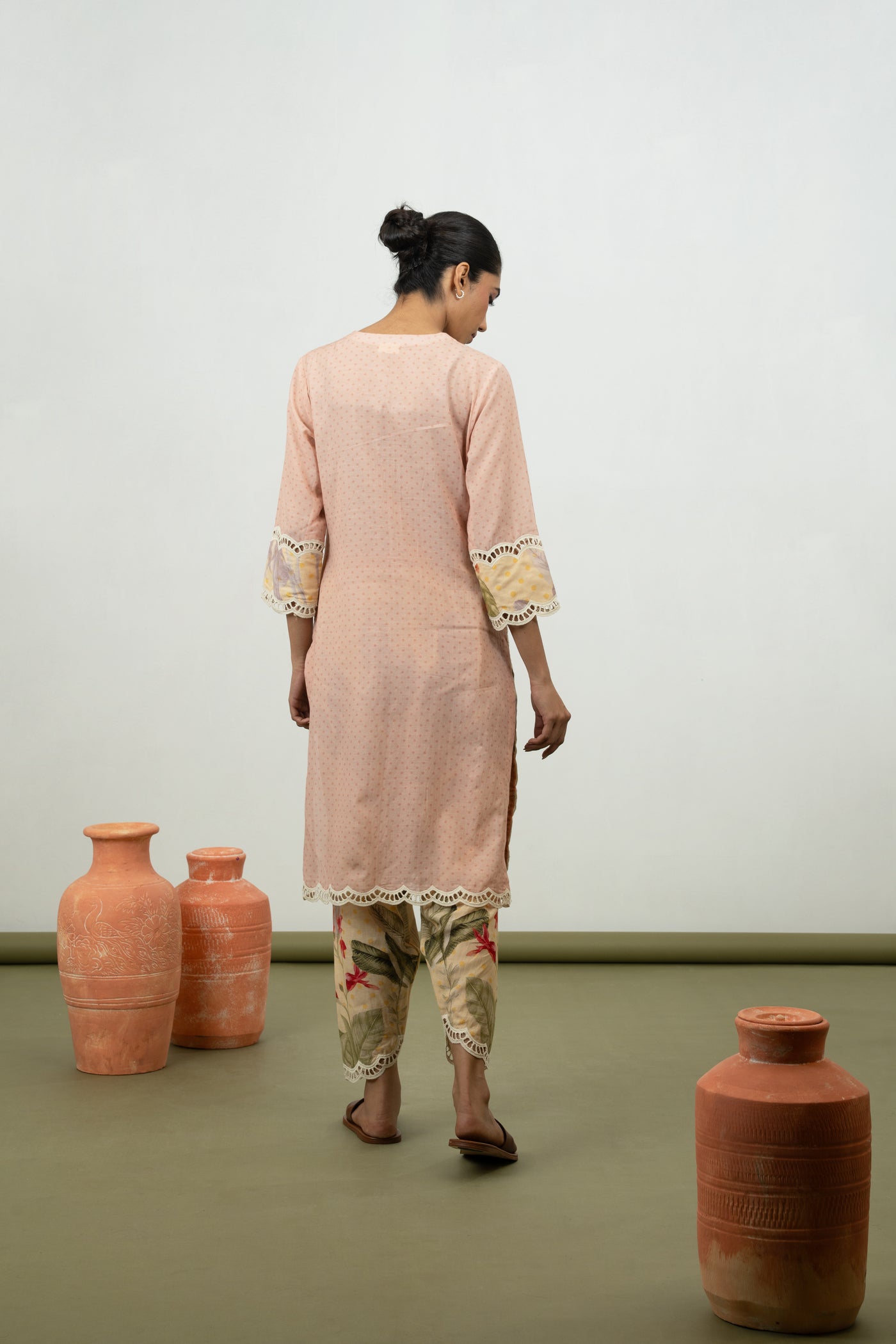 Juniper Kurta Set (Pink)