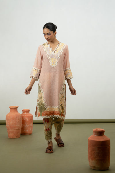 Juniper Kurta Set (Pink)