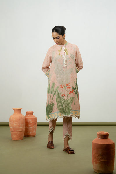 Cypress Kurta Set (Pink)