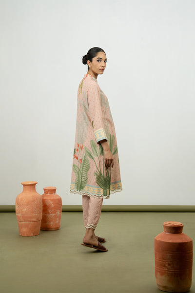 Cypress Kurta Set (Pink)