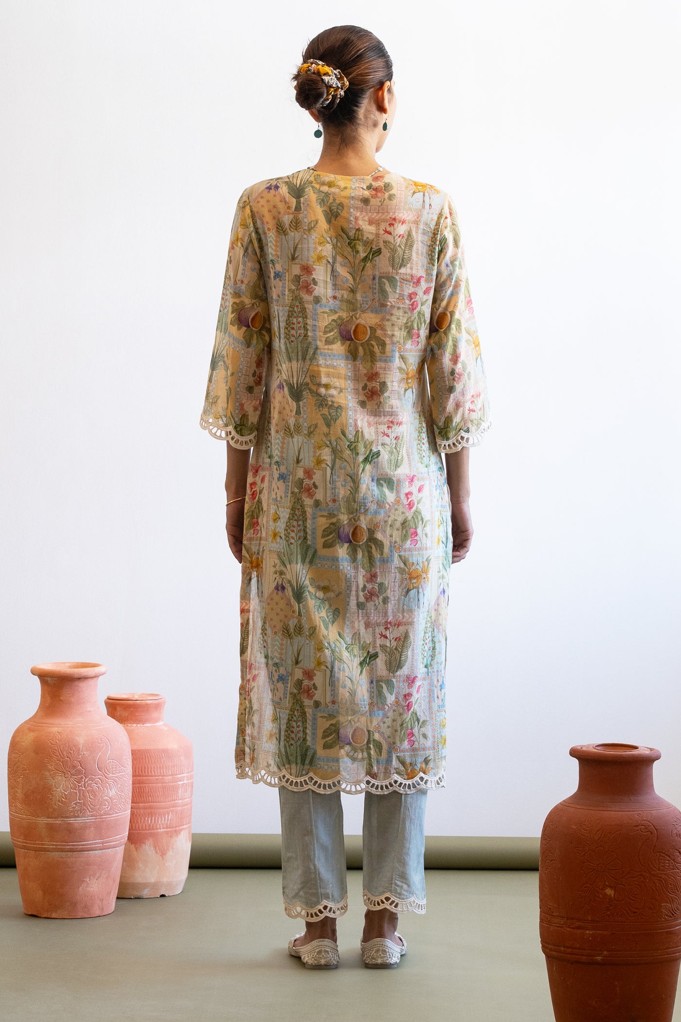 Athel Kurta Set (Sky)