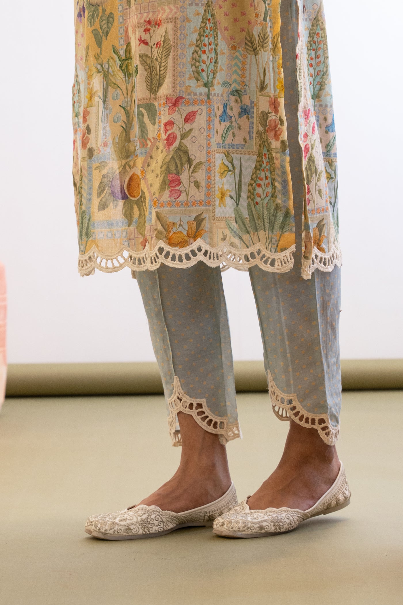Athel Kurta Set (Sky)