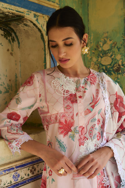 Neerja Kurta (Gulabi)