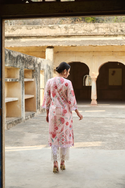 Neerja Kurta (Gulabi)