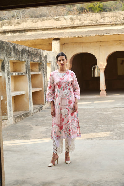 Neerja Kurta (Gulabi)