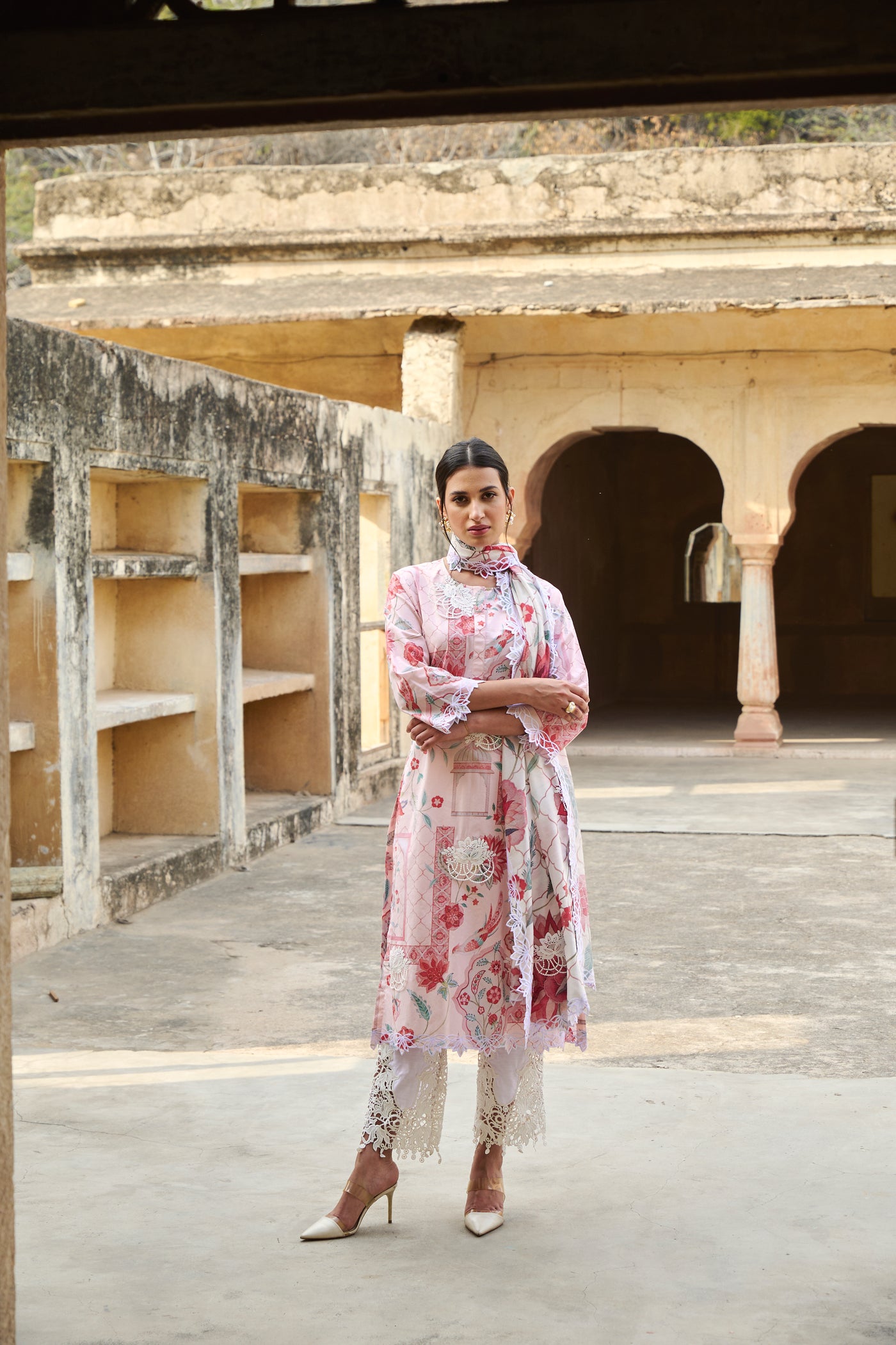 Neerja Kurta (Gulabi)