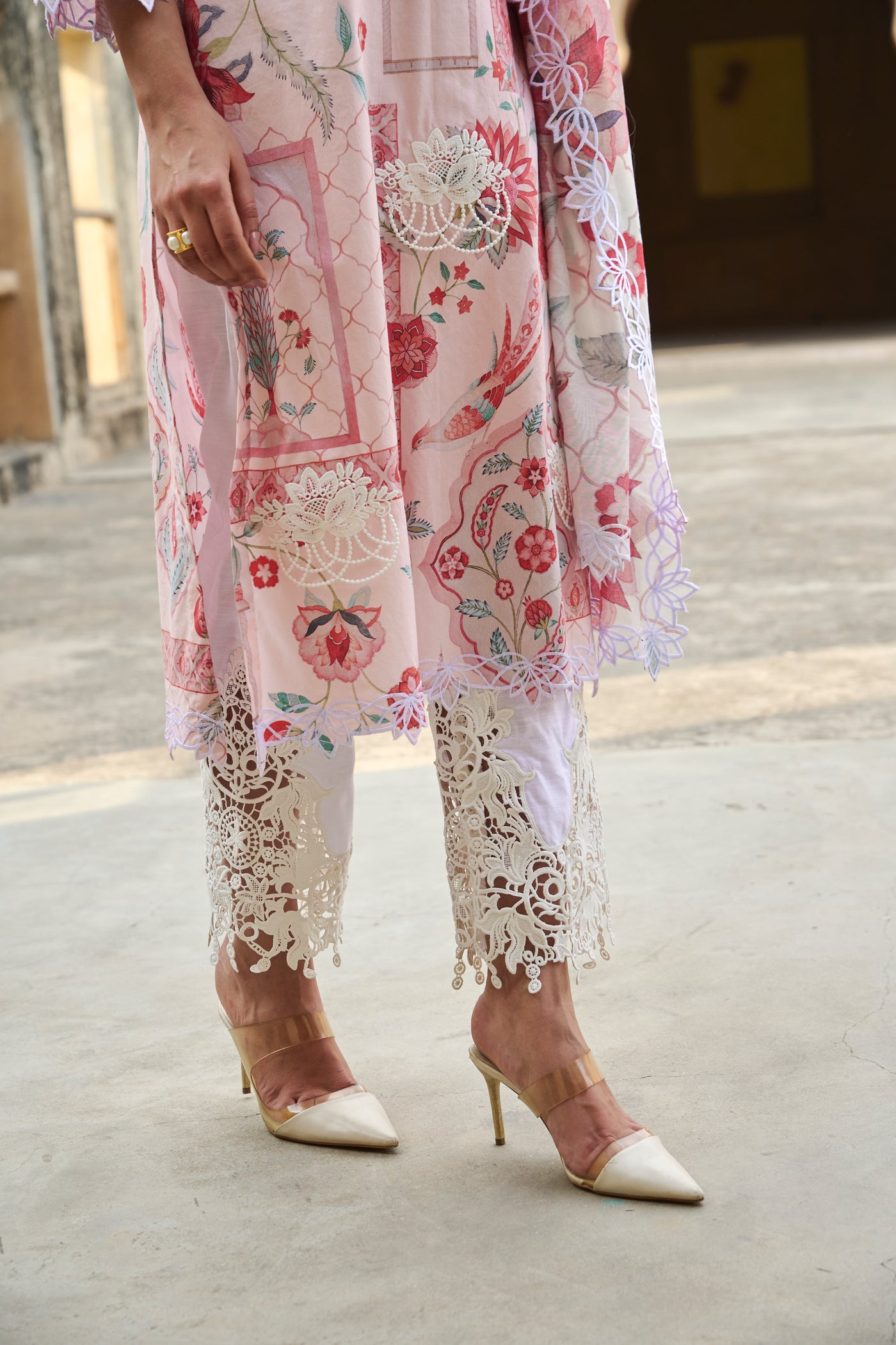 Neerja Kurta (Gulabi)