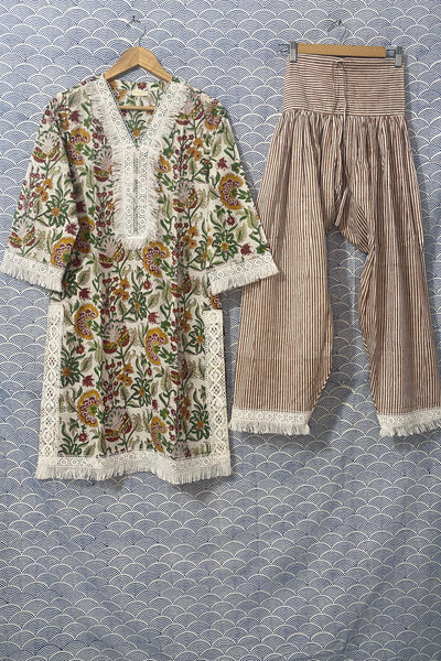 Rust Salwar Co-Ord