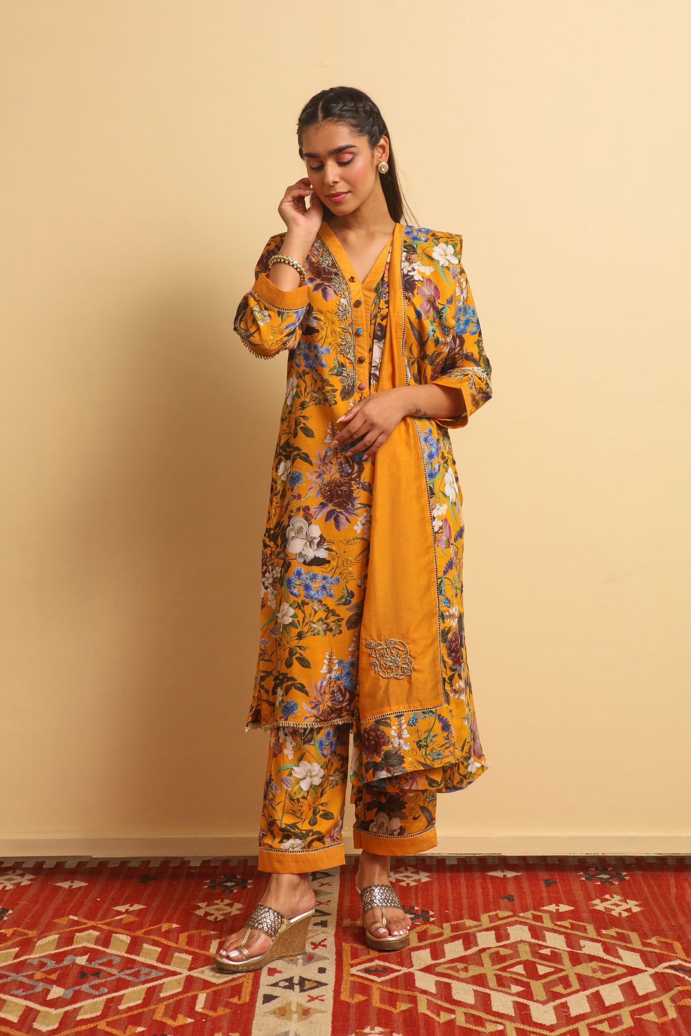 Mrina Set (Mustard)