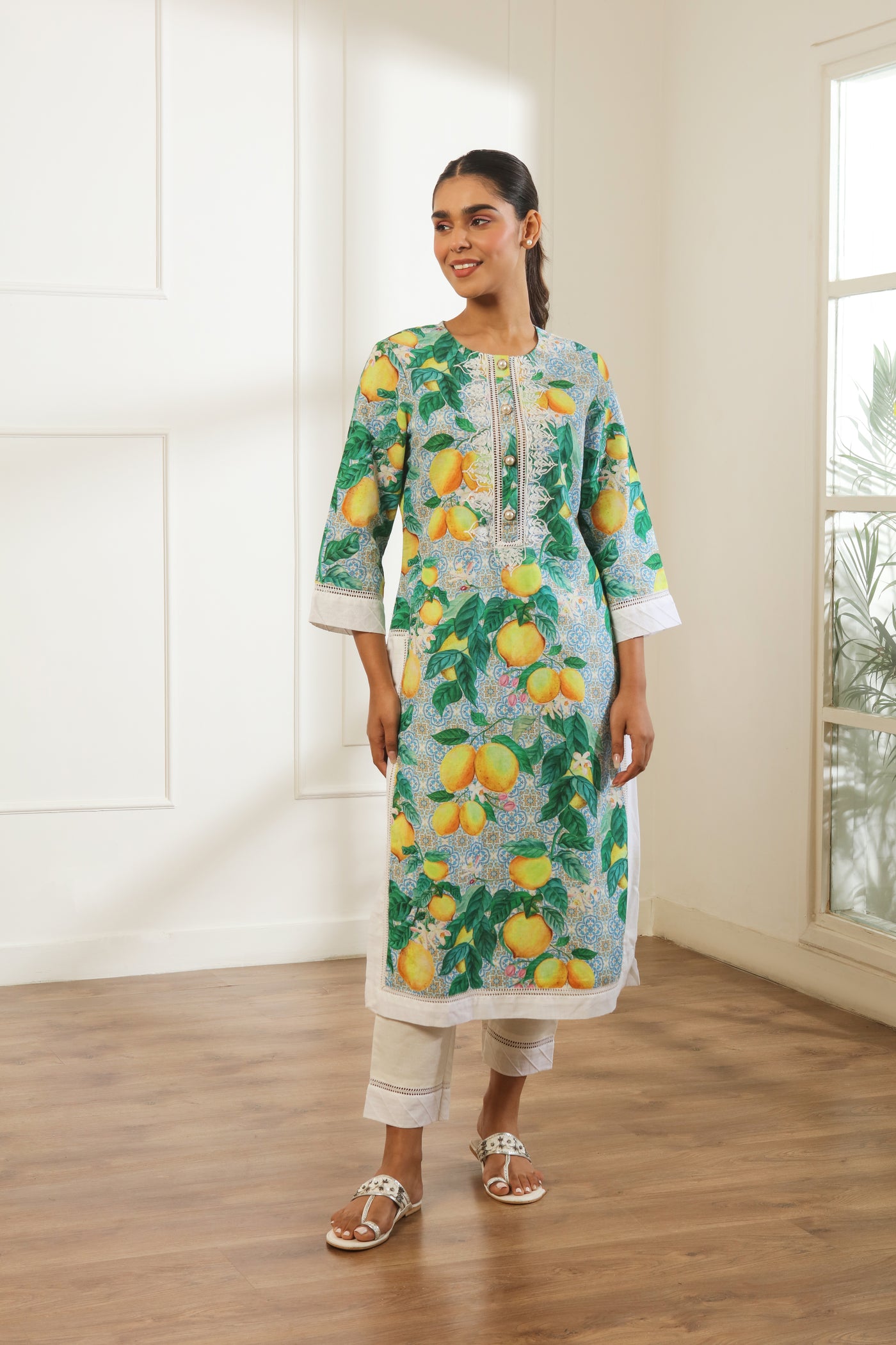 Lisbon Linen Kurta