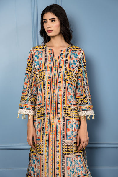 Sunset on the Beach Kurta Set