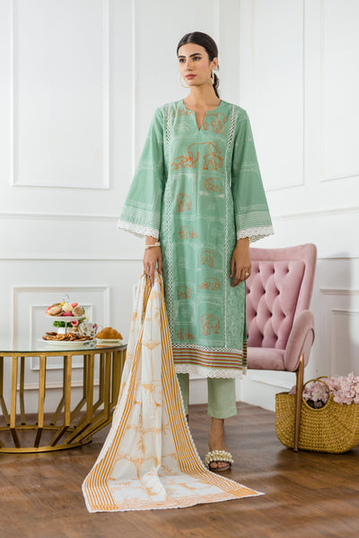 Gold Mishka Dupatta