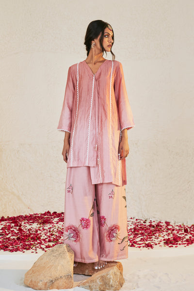 Mahgul Pink Sharara Set