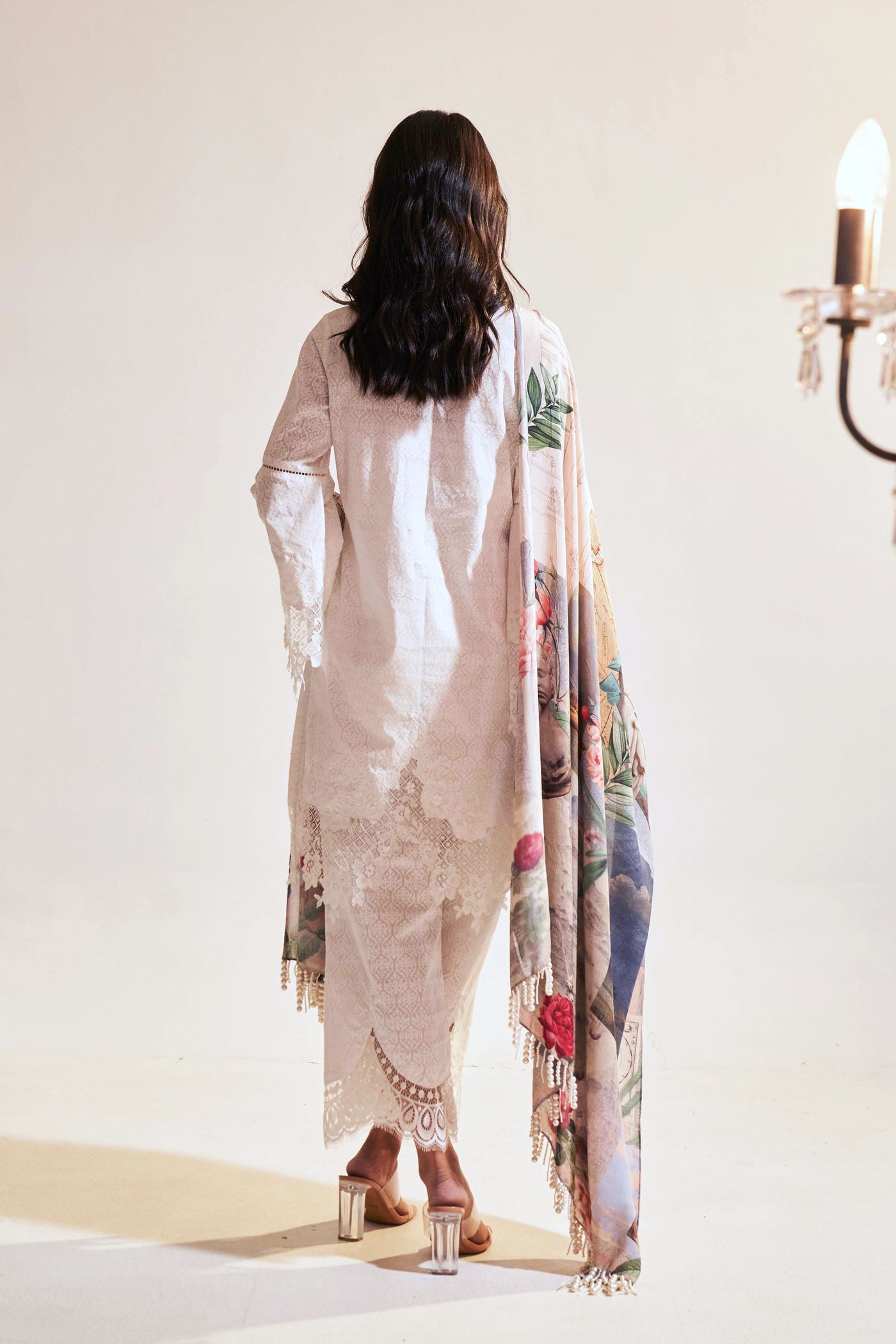 Tulla Chantilly Kurta Set