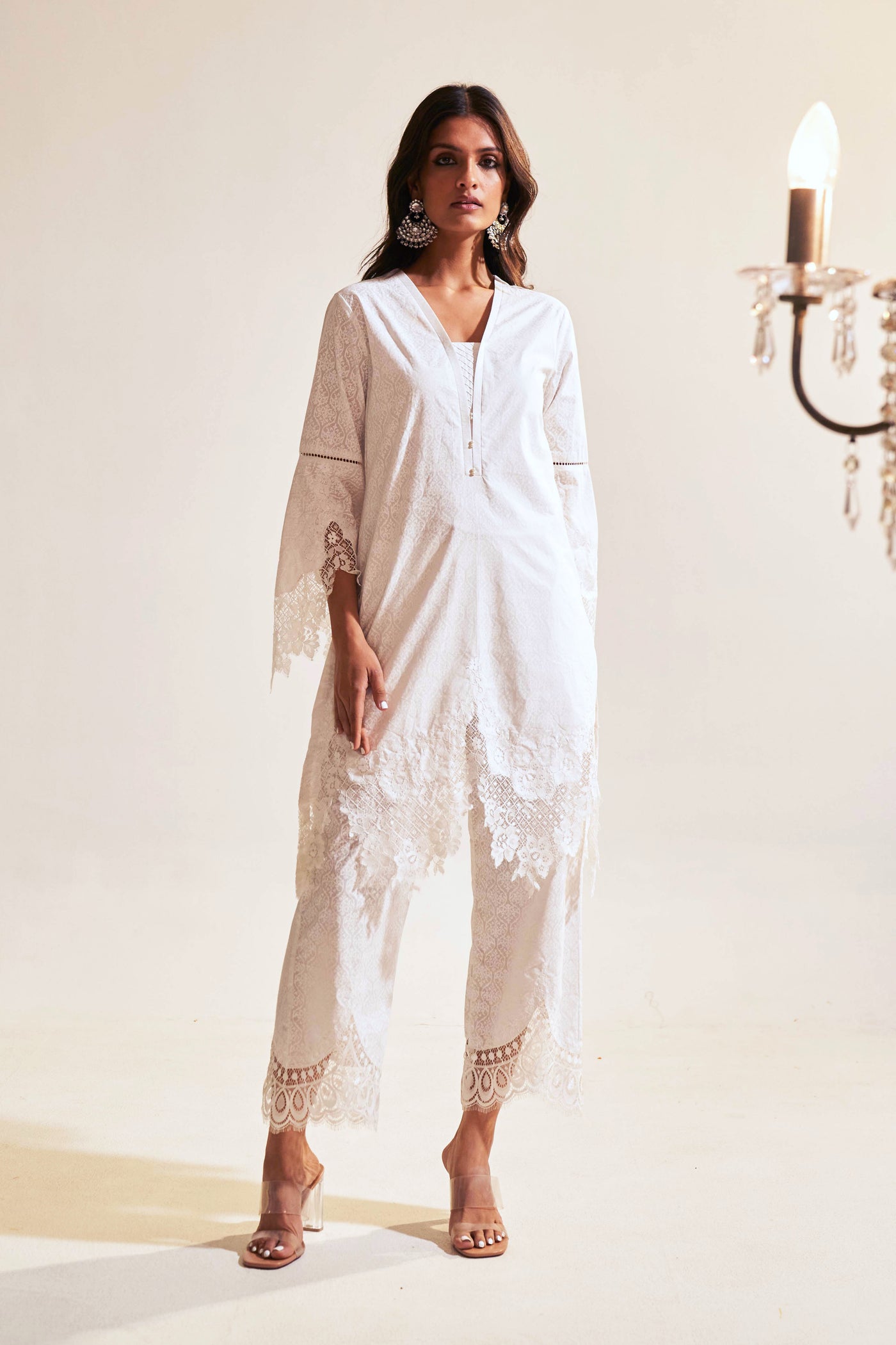 Tulla Chantilly Kurta Set