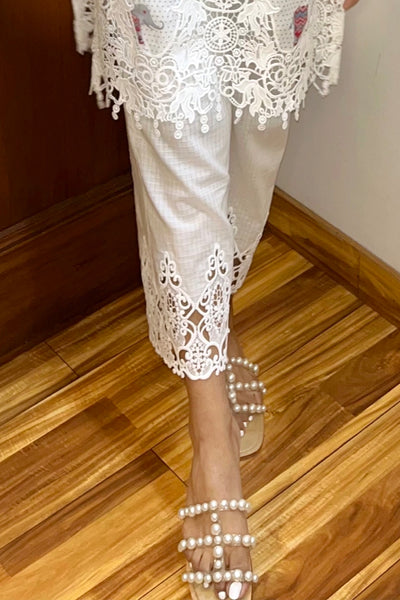 Johri Appliqué Palazzos