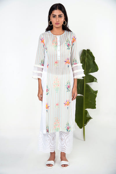 Bagh Kali Kurta Set